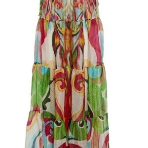 Etro Multicolor Backless Dress